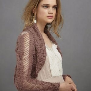 BHLDN Anthropologie NICETIES & NECESSITIES SHRUG